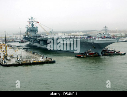 HarryS. Truman CVN75 Stock Photo