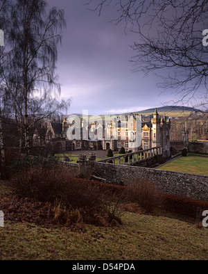 Abbotsford House, formerly the residence of historical novelist and poet, Walter Scott Stock Photo