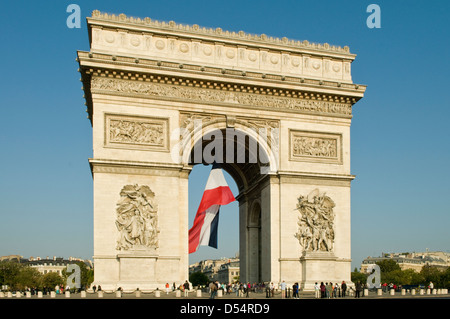 Arc de Triomphe, Paris, France Stock Photo