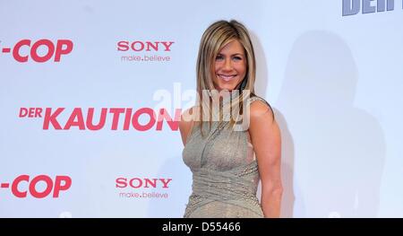 Jennifer Aniston ('The Bounty Hunter') on the 29th of March 2010 in Berlin. Stock Photo