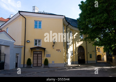 Stenbock House is the Seat of Government and the State Chancellery of the Republic of Estonia, Tallinn, Estonia, Baltic States. Stock Photo