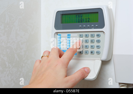 Domestic alarm system Stock Photo