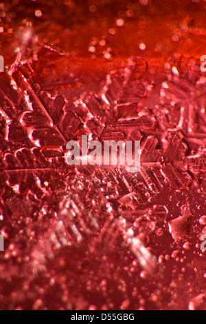 Berlin, Germany, Close-up of ice crystals Stock Photo