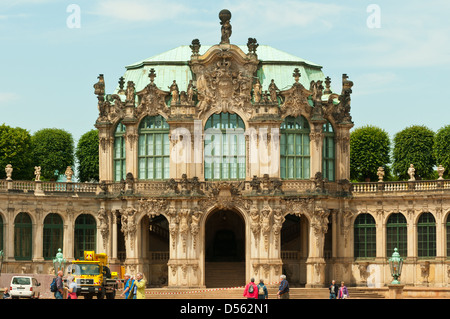 Zwinger Palace, Dresden, Saxony, Germany Stock Photo