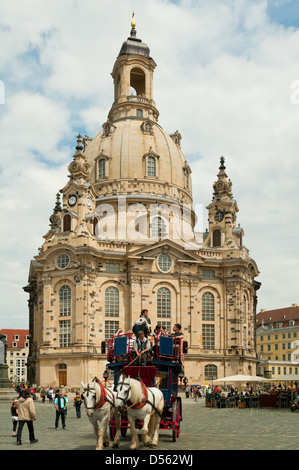 Church of Our Lady, Frauenkirche, Dresden, Saxony, Germany