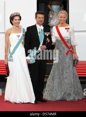 Danish Queen Mary at Crown Prince Christian's graduation from Ordrup ...