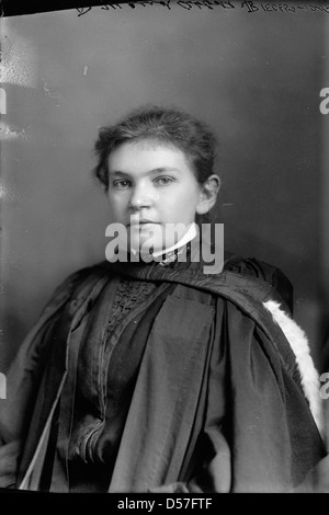 Dr. Maude Abbott, Montreal, QC, 1904 Wm. Notman & Son Stock Photo