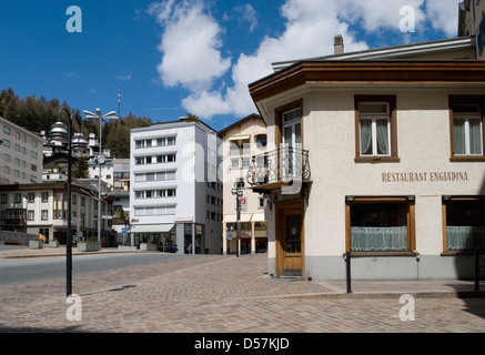 Saint moritz city centre hi-res stock photography and images - Alamy