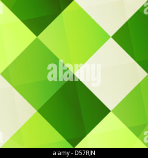 new abstract background with green colored squares can use like modern wallpaper Stock Photo