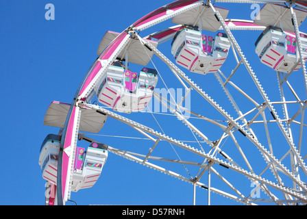 Amusement Ride in the parking lot at Valley View Mall. The Galleria Mall is a block west of Valley View. Stock Photo