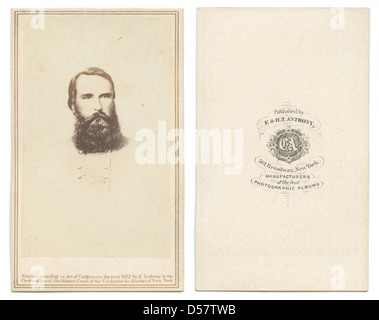 [General James Longstreet, Confederate States Army] Stock Photo