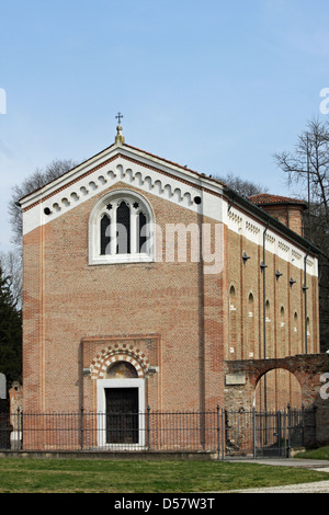 exterior facade of the CAPPELLA DEGLI SCROVEGNI in Padua Stock Photo