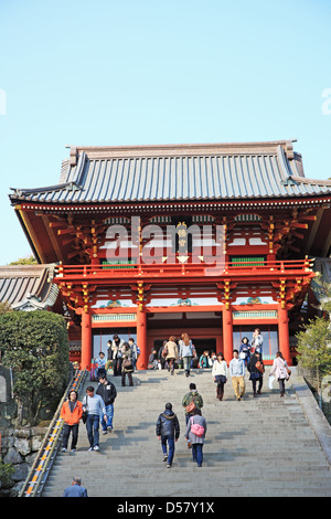 Japan, Kanagawa Prefecture, Kamakura, Tsurugaoka Hachimangu Shrine Stock Photo