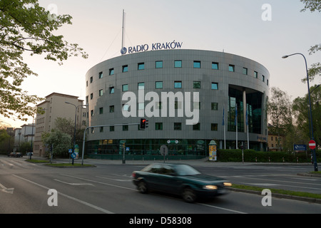 Krakow, Poland, the seat of Radio Kraków Stock Photo