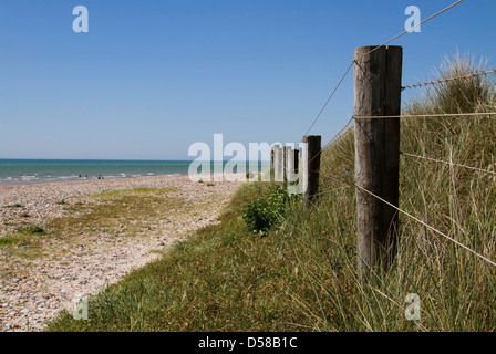 The West Beach in Littlehampton, West Sussex Stock Photo