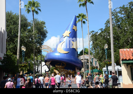 Mickeys Magic Hat at Disney's  Hollywood Studios  Walt Disney World Orlando Florida Stock Photo