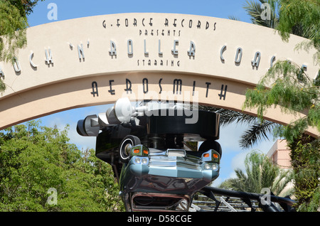 Rock N Roller Coaster Starring Aerosmith Ride Hollywood Studios, Walt ...