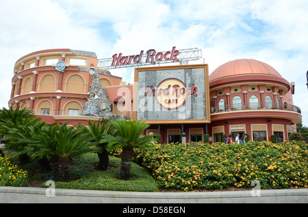 Hard Rock Cafe, City Walk Universal Studio Orlando Florida USA Stock Photo