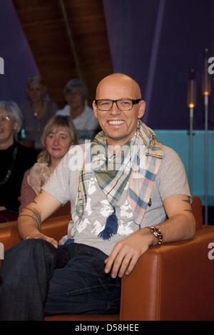 Thomas D on German NDR TV talkshow 'NDR Talk Show'. Hamburg, Germany - 13.01.2012 Stock Photo