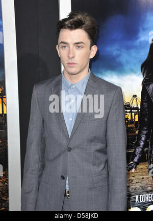 Hollywood, California, USA. 26th March 2013. March 26, 2013 - Los Angeles, California, U.S. - Matthew Beard attending the Los Angeles Premiere of ''Rogue'' held at the Arclight Cinerama Dome in Hollywood, California on March 26, 2013. 2012(Credit Image: Credit:  D. Long/Globe Photos/ZUMAPRESS.com/Alamy Live News) Stock Photo