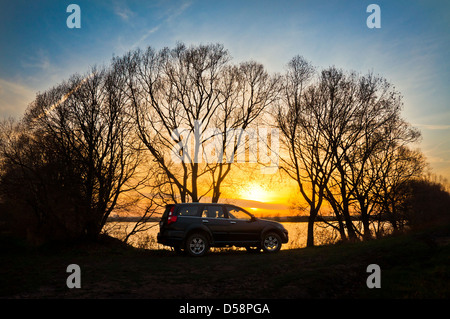 Chinese SUV Great Wall Hover H3 Stock Photo