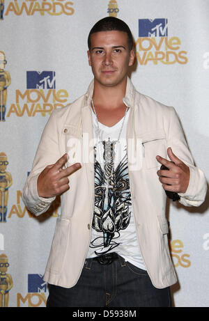 Actor Vinny Guadagnino arrives for the 2010 MTV Movie Awards at Gibson Amphitheatre at Universal Studies in Universal City, California, USA, 06 June 2010. The movies are nominated by producers and executives from MTV and the winners are chosen on-line by the general public. Photo: Hubert Boesl Stock Photo