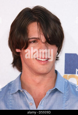 Actor Steven R. McQueen arrives at the MTV Movie Awards at Universal ...