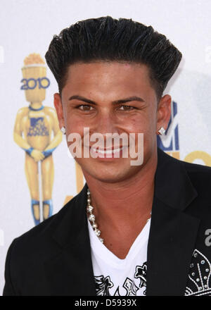 Actor Pauly Del Vecchio arrives for the 2010 MTV Movie Awards at Gibson Amphitheatre at Universal Studies in Universal City, California, USA, 06 June 2010. The movies are nominated by producers and executives from MTV and the winners are chosen on-line by the general public. Photo: Hubert Boesl Stock Photo