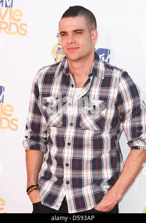 Actor and musician Mark Salling arrives for the 2010 MTV Movie Awards at Gibson Amphitheatre at Universal Studies in Universal City, California, USA, 06 June 2010. The movies are nominated by producers and executives from MTV and the winners are chosen on-line by the general public. Photo: Hubert Boesl Stock Photo