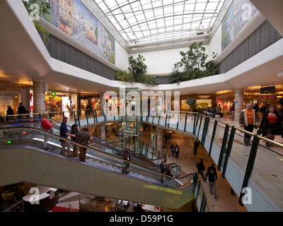 City2 shopping mall in the city centre of Brussels, Belgium Stock Photo ...