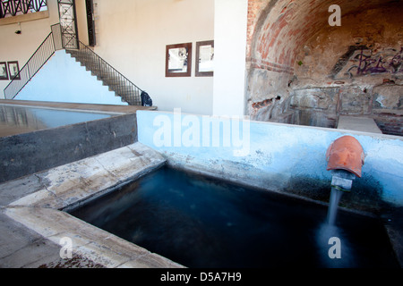 Washing place in Caldes de Montbui village, Barcelona, Spain Stock Photo