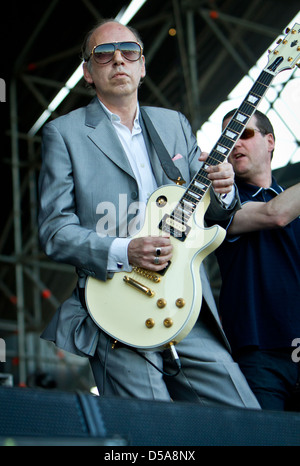 July 17, 2012 - Mick Jones and The Justice Tonight Band performs live at The City Sound Festival, Milan, Italy Stock Photo