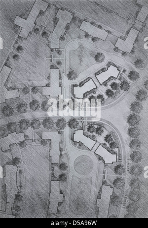 Studies for Buildings at Stewart and South Avenue (Cornell University)