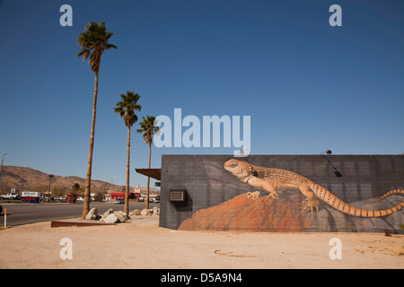 Mural, Twentynine Palms, California, United States of America Stock Photo