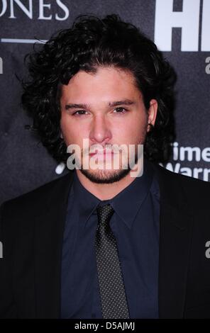 New York, USA. 27th March 2013. Kit Harington at arrivals for GAME OF THRONES: The Exhibition Opening Night, 3 West 57th Street, New York, NY March 27, 2013. Photo By: Gregorio T. Binuya/Everett Collection/Alamy Live News Stock Photo