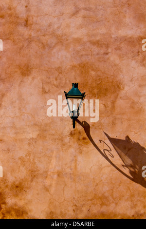 an abstract shot of a medieval lamp Stock Photo