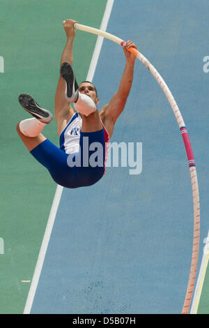 European Athletics Championships at the Lluis Companys Olympic Stadium
