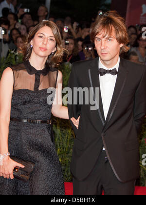 Cannes, France. 17th May, 2014. Sofia Coppola, husband Thomas Mars