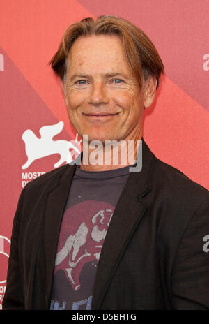 Actor Bruce Greenwood attends the photocall of 'Meek's Cutoff' during the 67th Venice International Film Festival at Palazzo del Cinema in Venice, Italy, 5 September 2010. Photo: Hubert Boesl Stock Photo