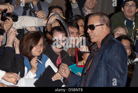 US actor Mickey Rourke attends the premiere of the film 'Passion Play' at the 2010 Toronto International Film Festival in Toronto, Canada, 10 September 2010. Photo: Hubert Boesl Stock Photo