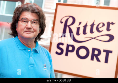 CEO of 'Ritter Sport' Alfred Ritter pictured during the opening of the ...