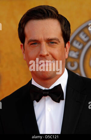 US actor Ed Helms attends the 16th Annual Screen Actor's Guild (SAG) Awards at the Shrine Auditorium in Los Angeles, California, USA, 23 January 2010. The Screen Actors Guild honours excellence in five film and eight prime time television categories. Photo: Hubert Boesl Stock Photo