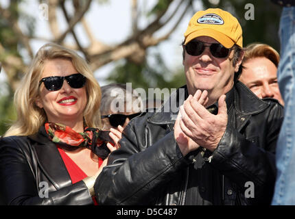 actors dan aykroyd and donna dixon pictured during the ceremony of d5c487