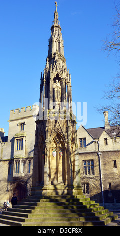 The Martyr's Memorial, Christian Martyrs memorial, Oxford, Britain, UK Stock Photo