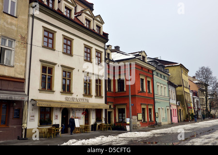 Part of the Jewish Quarter, Kazimierz, Krakow, Poland Stock Photo