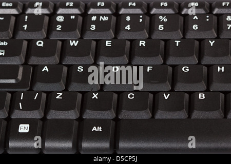 Keys are a computer keyboard Stock Photo