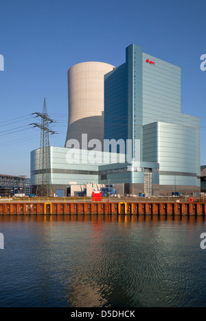 Dates, Germany, EON coal power plant Datteln 4 Stock Photo