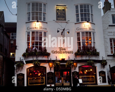 The Cricketers pub in Brighton Stock Photo