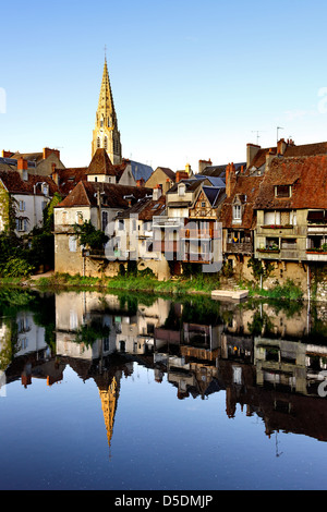 Argenton sur Creuse, Indre, France Stock Photo