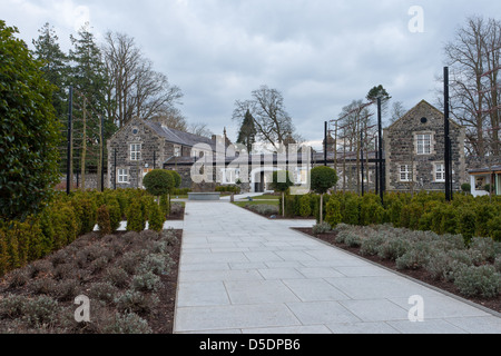 Clotworthy House, Co Antrim Castle Gardens N.Ireland Stock Photo
